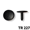 TR227 - 25 or 100 / Trim Pane Ret. (3/16" Hole)(OUTofSTOCK)